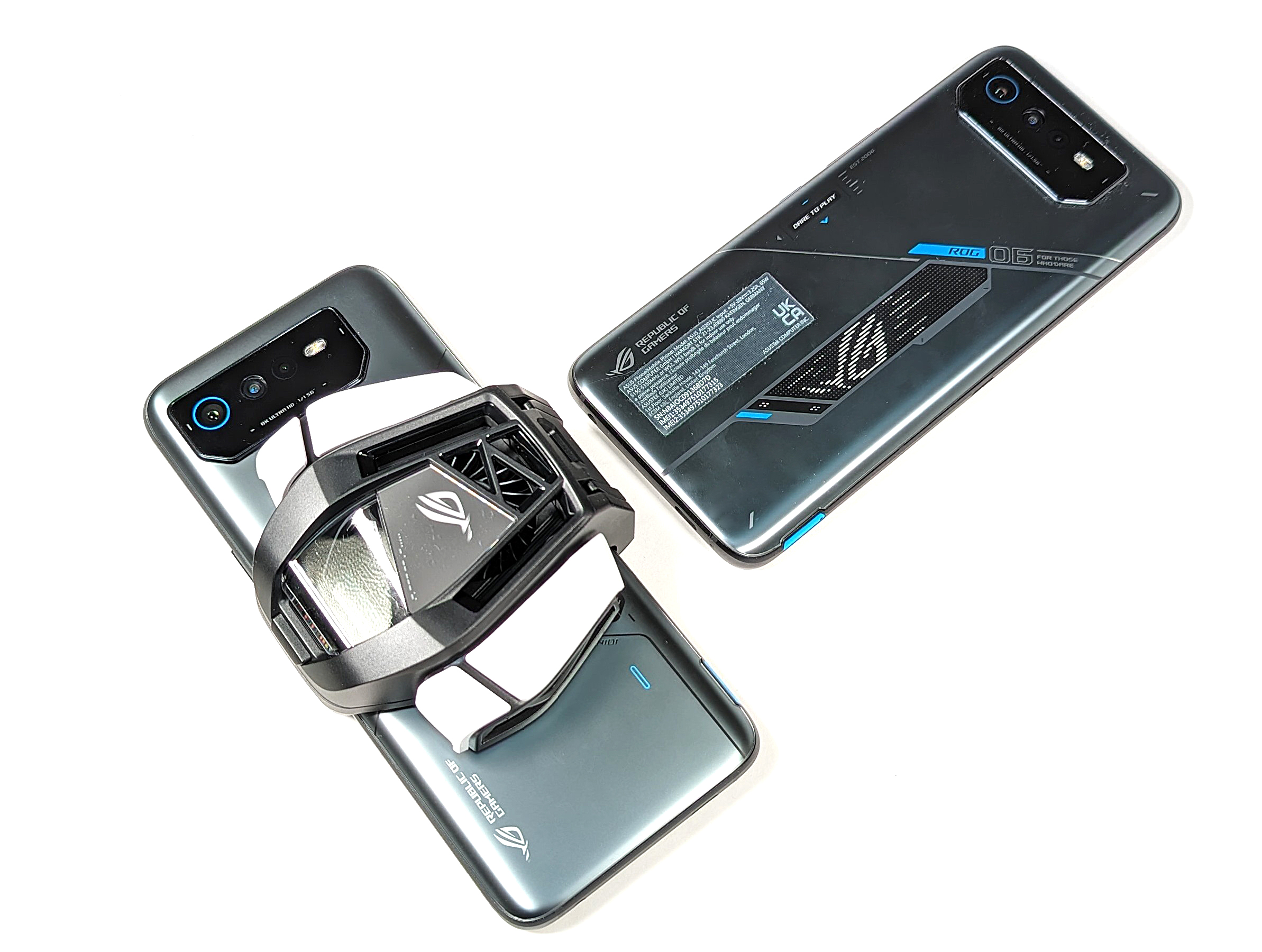 K-S-Trade Custodia Libretto Magnetica Per ASUS ROG Phone 2 - Portafoglio In Similpelle Con Paraurti E Supporto