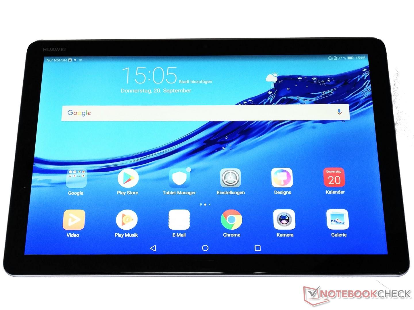 Review del Tablet Huawei MediaPad M5 lite - Notebookcheck.org