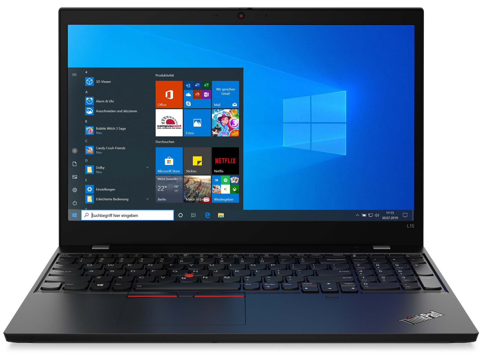 Análisis del Lenovo ThinkPad L15 Gen 2 Un portátil AMD convincente por