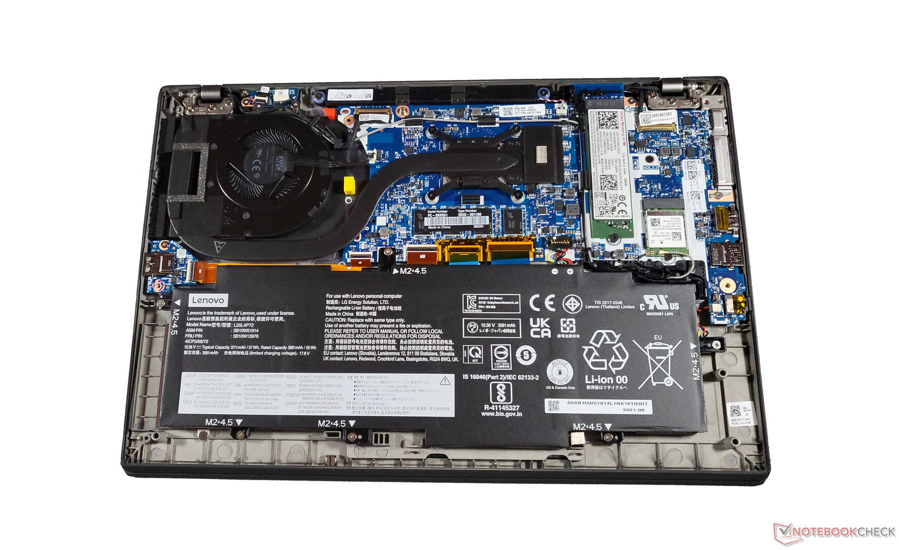 Análisis del portátil Lenovo ThinkPad T14s G2 AMD La eficiencia de un