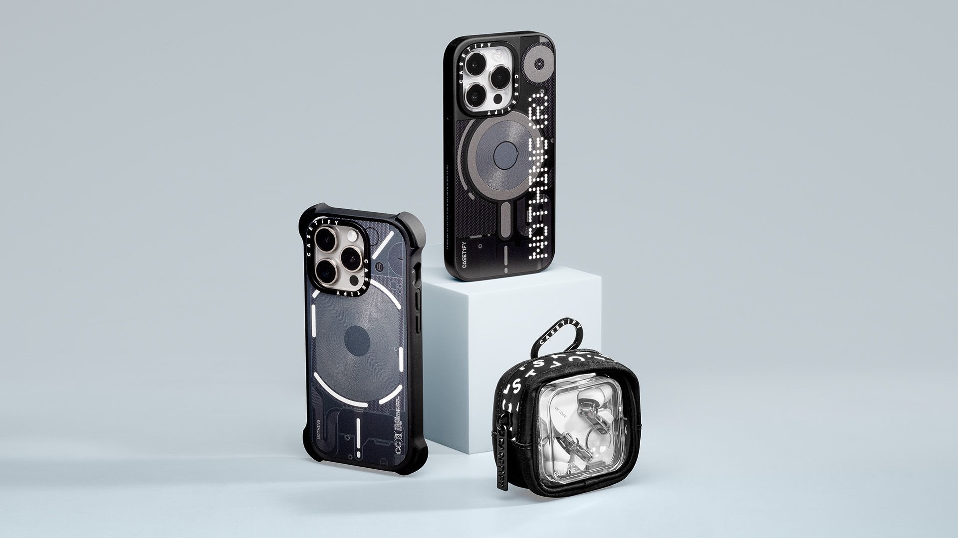Se lanzan fundas Nothing x CASETiFY para iPhone 15 Pro Max junto con Mini Ear Case (2)
