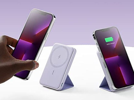 Llega el cargador portátil actualizado Anker 622 Magnetic Battery 5000mAh  para iPhone 14 con soporte -  News