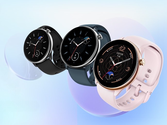 AMAZFIT Smartwatch Amazfit GTR Mini 5 sistemas de posicionamiento por  satélite-Azul