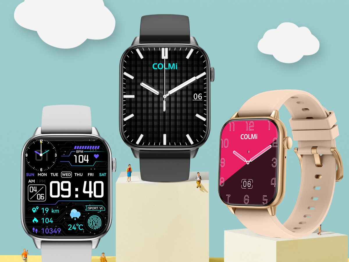 El smartwatch COLMI se lanza con una de 1,9 pulgadas y un tensiómetro -