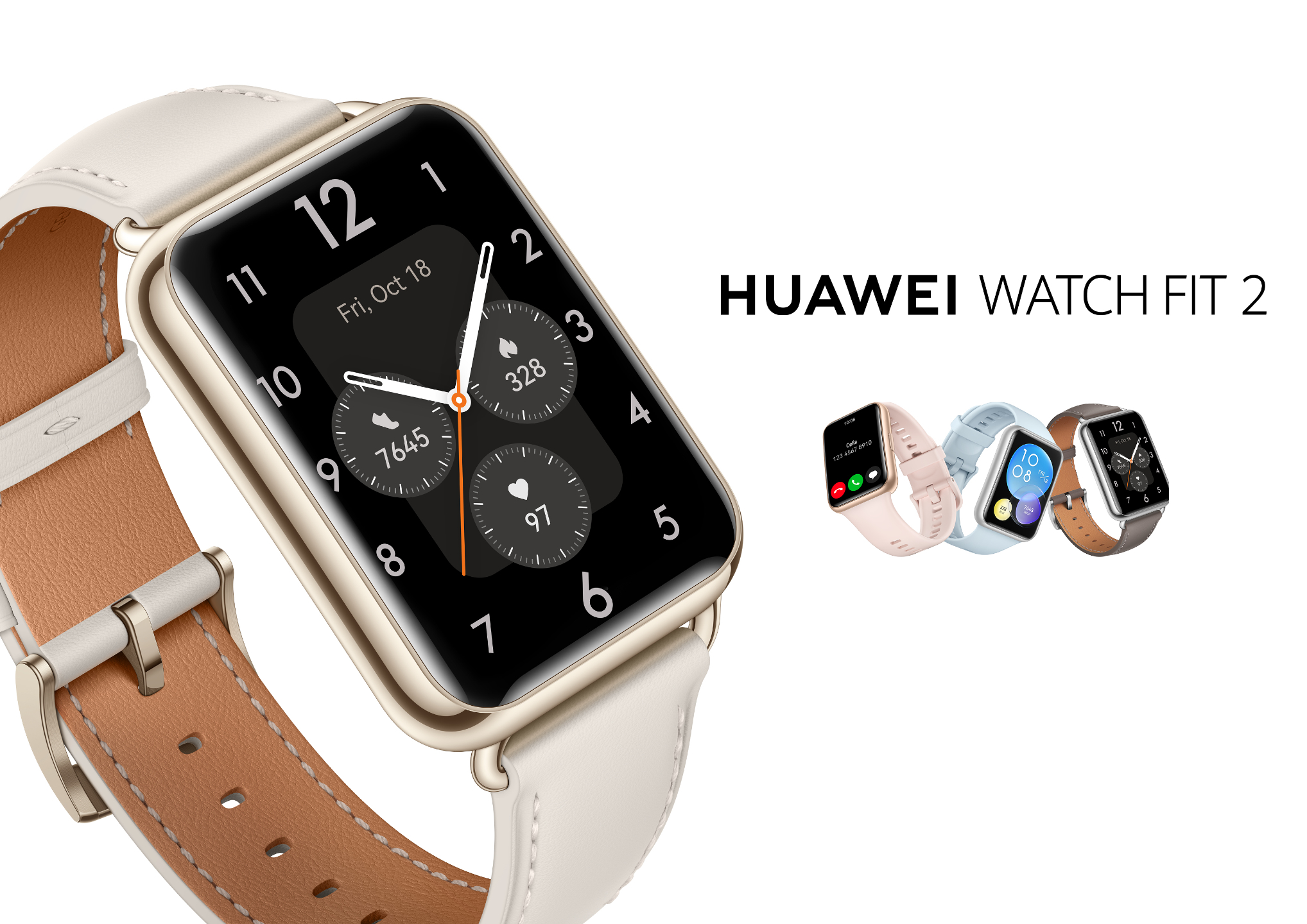 Huawei Watch FIT 2: Se presenta un rastreador de fitness actualizado en  tres estilos desde 149,99 euros -  News