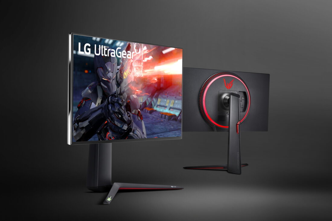 El monitor de juegos LG de 27 pulgadas y 4K IPS con una tasa de