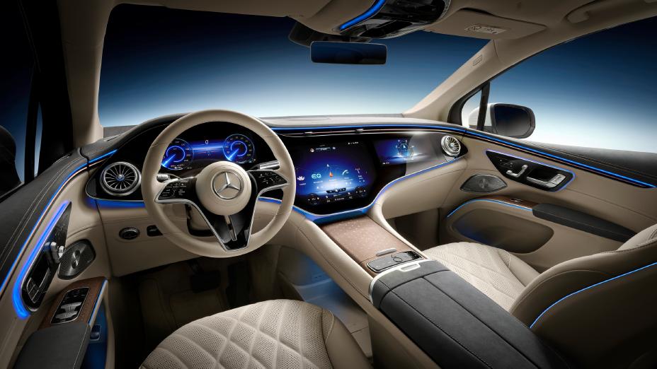 Mercedes muestra el interior del SUV EQS de 2023 - Notebookcheck.org