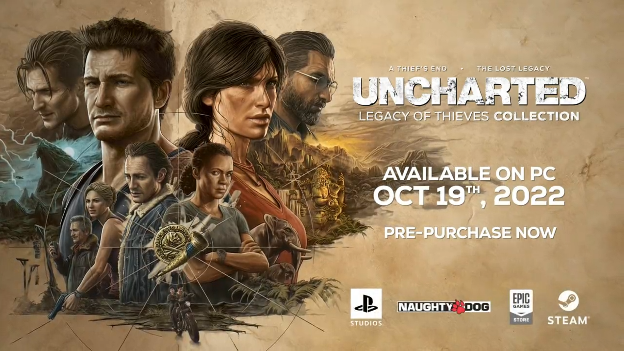 Uncharted: Legacy of Thieves Collection para PC ya tiene fecha y requisitos