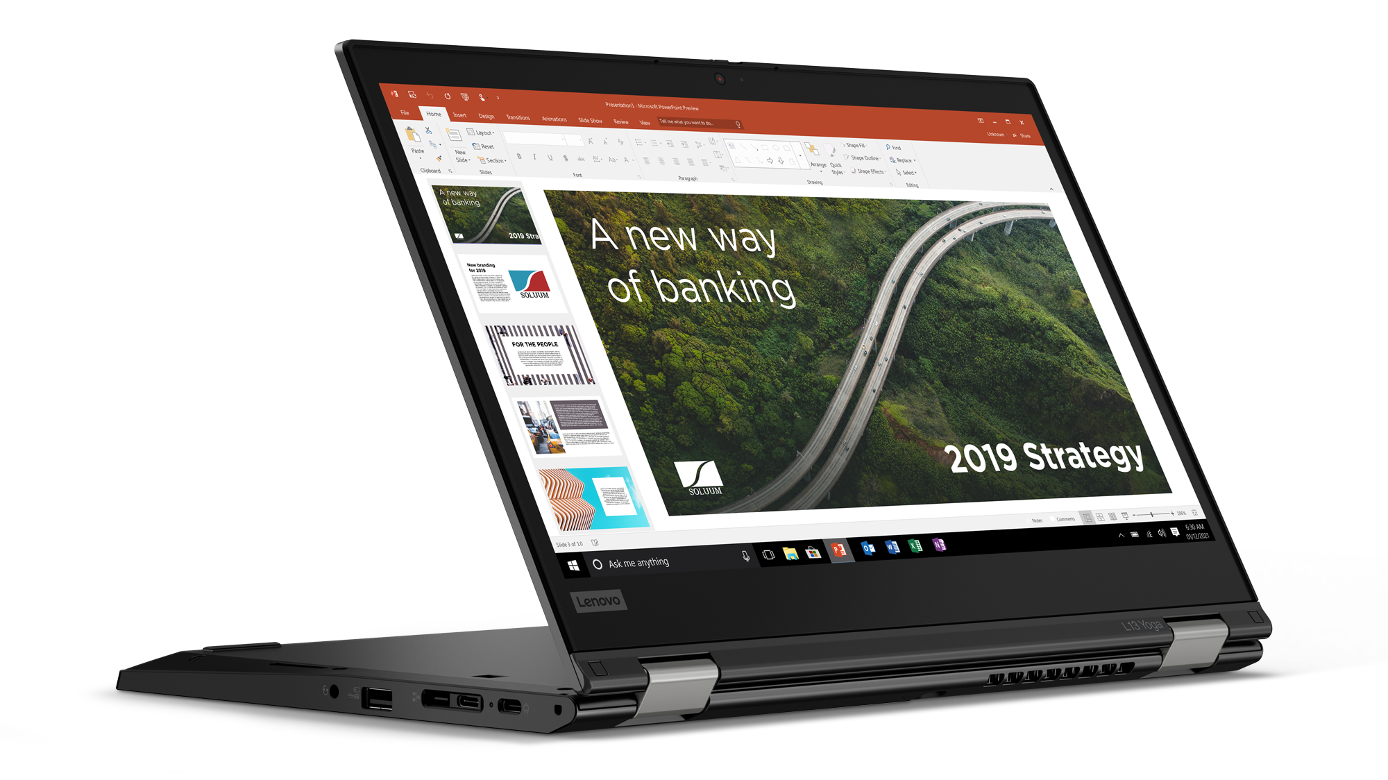 Lenovo ThinkPad L13 Yoga G2 AMD Primer convertible ThinkPad con AMD