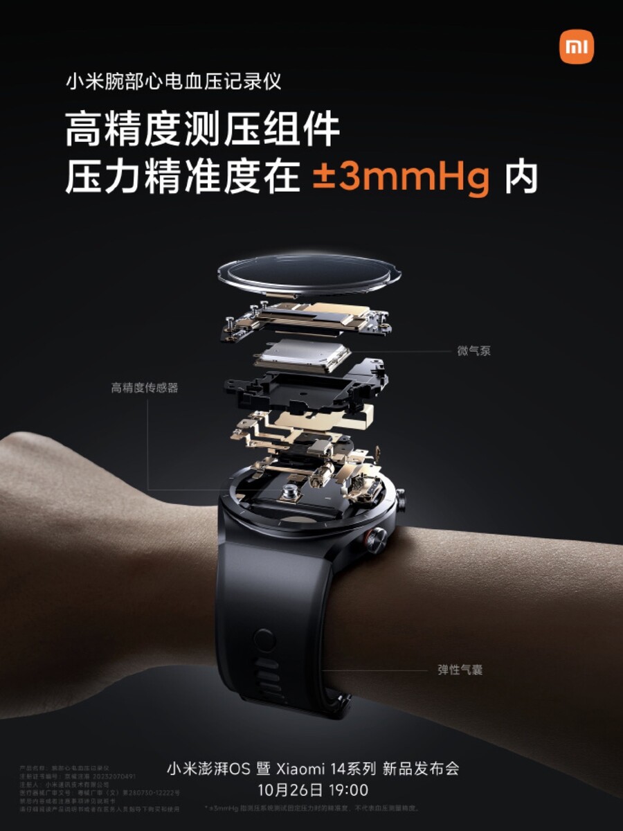 Pulsera xiaomi top electrocardiograma