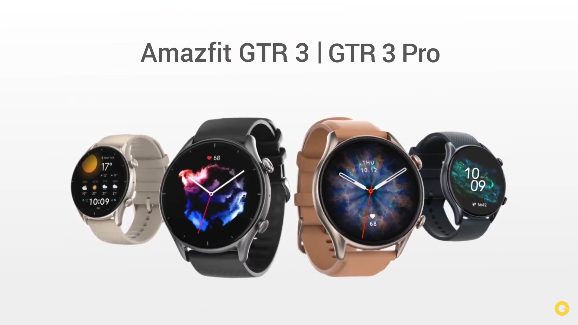 Amazfit hace oficial el GTR 3 y 3 Pro -  News