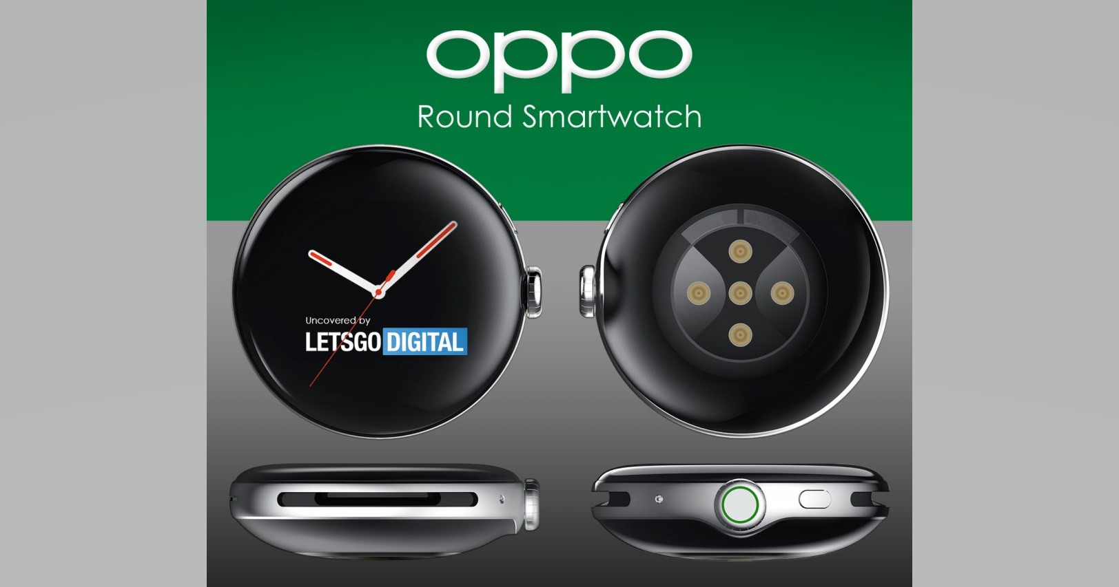 La OPPO patenta una versión de su reloj con una cara redonda curvada en 3D:  nueva fuga -  News