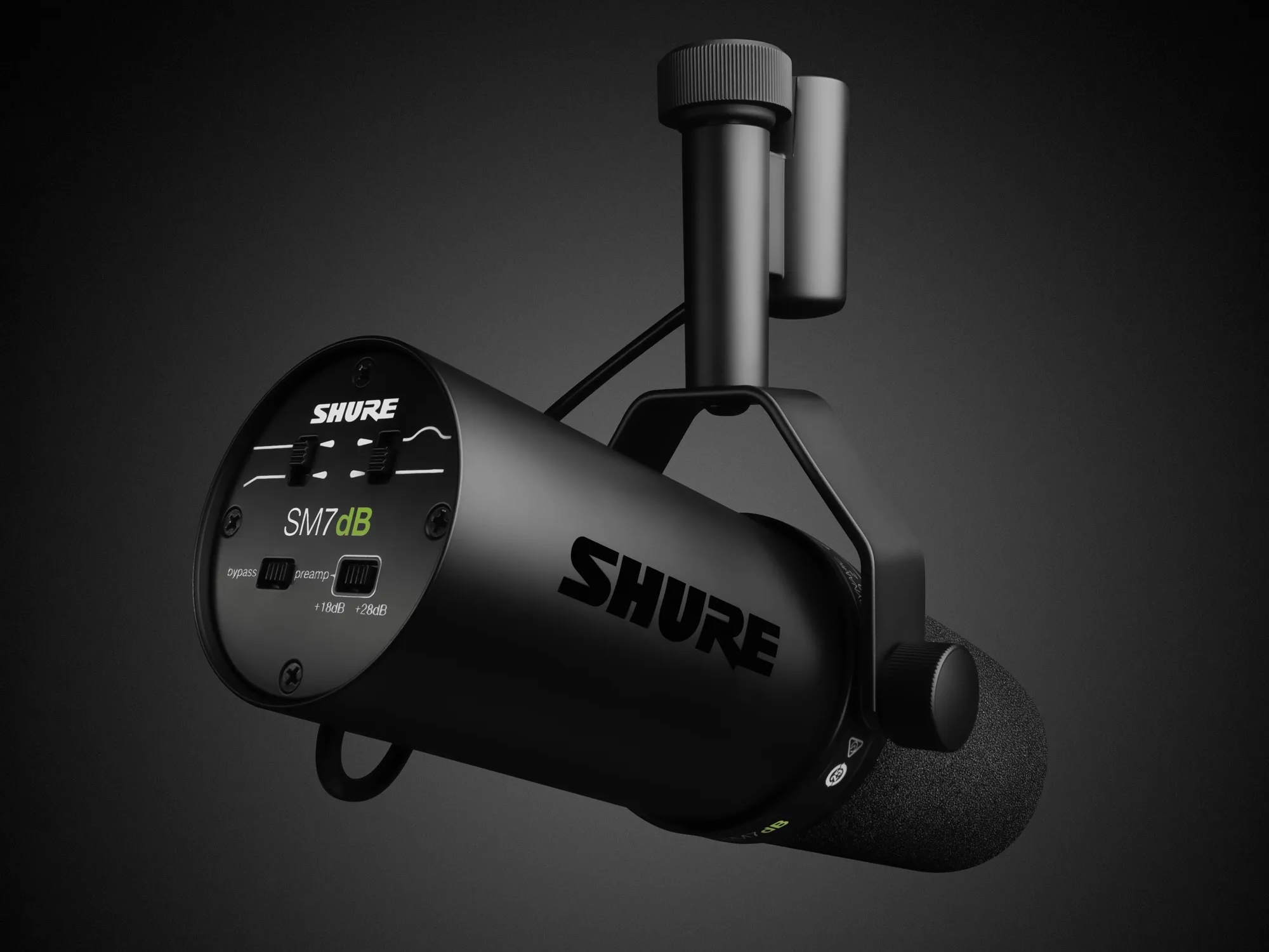 Lanzan el Micrófono Shure SM7dB - Ahora con Preamplificador