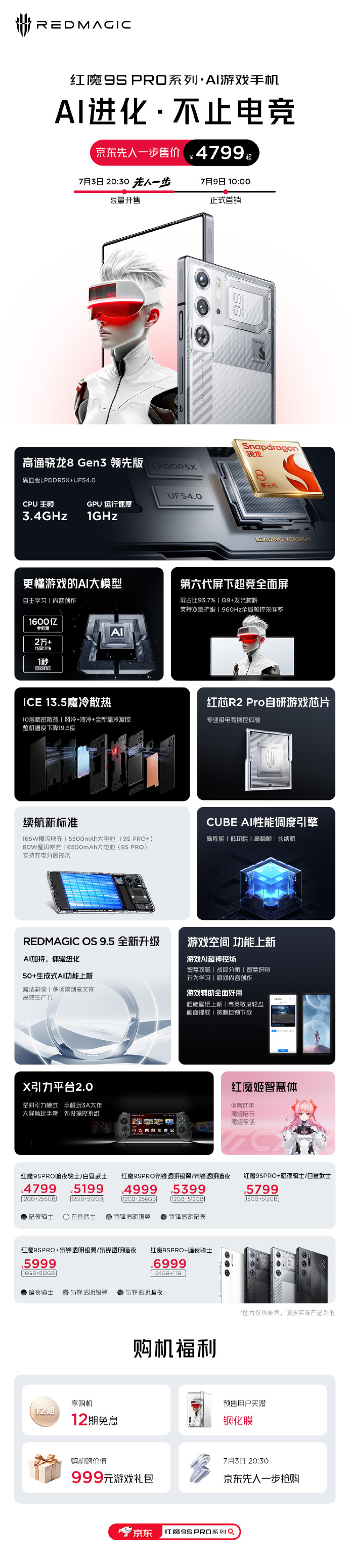 La serie 9S Pro es oficial...(Fuente: RedMagic vía Weibo)