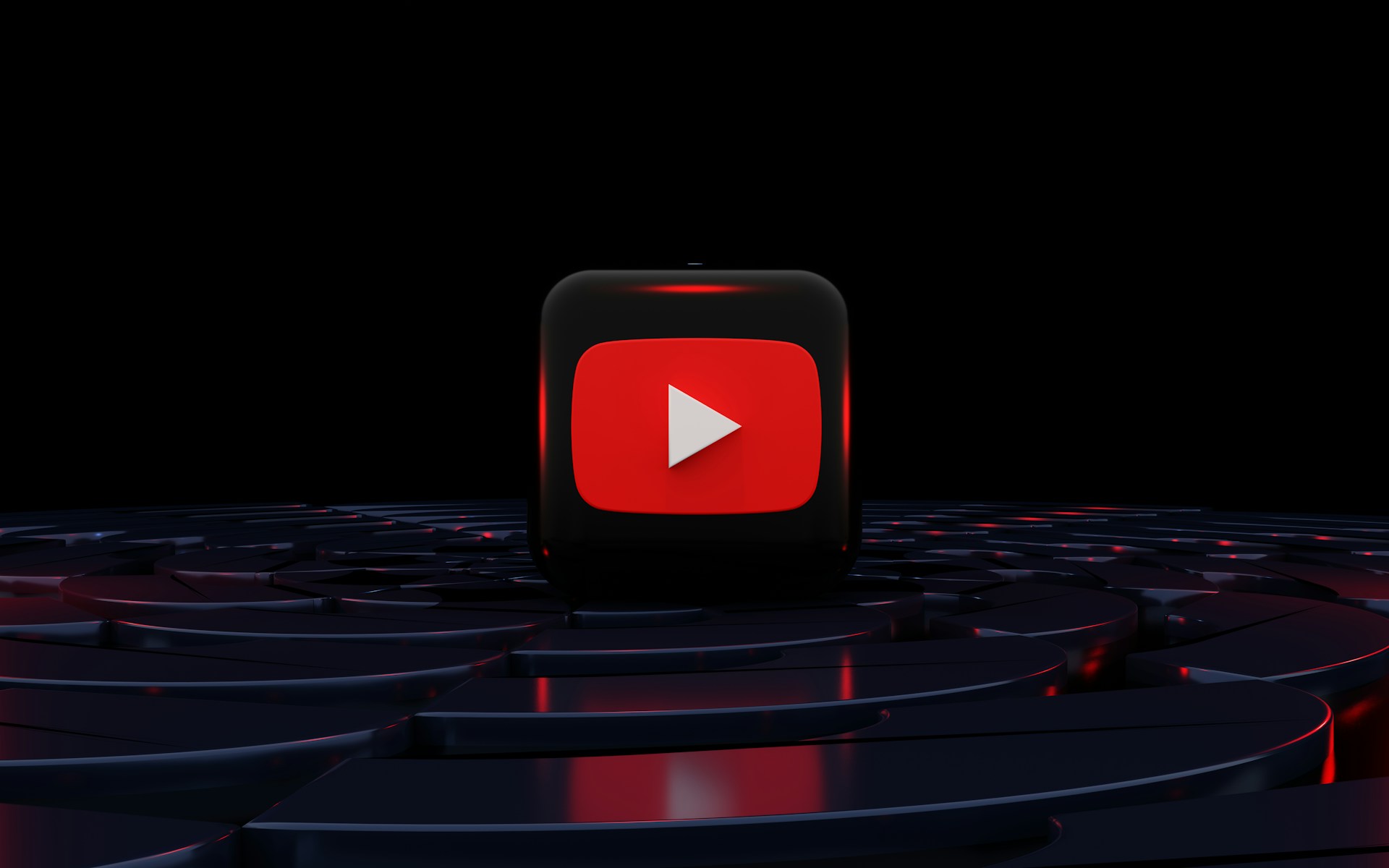 logotipo 3D de YouTube (Fuente de la imagen: BoliviaInteligente - Unsplash)
