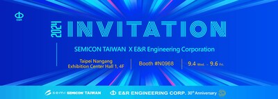 En SEMICON Taiwán 2024, se espera que E&amp;R muestre sustratos de vidrio y tecnología avanzada. (Fuente de la imagen: PRNewswire)