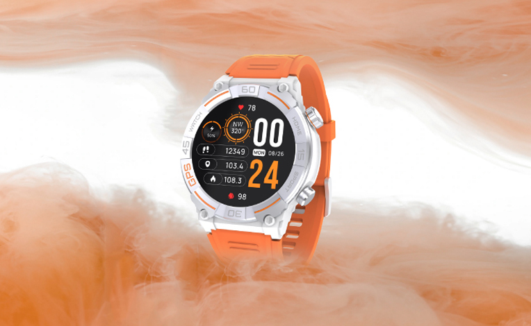 El smartwatch impermeable Tank G1 ofrece GPS br jula bar metro