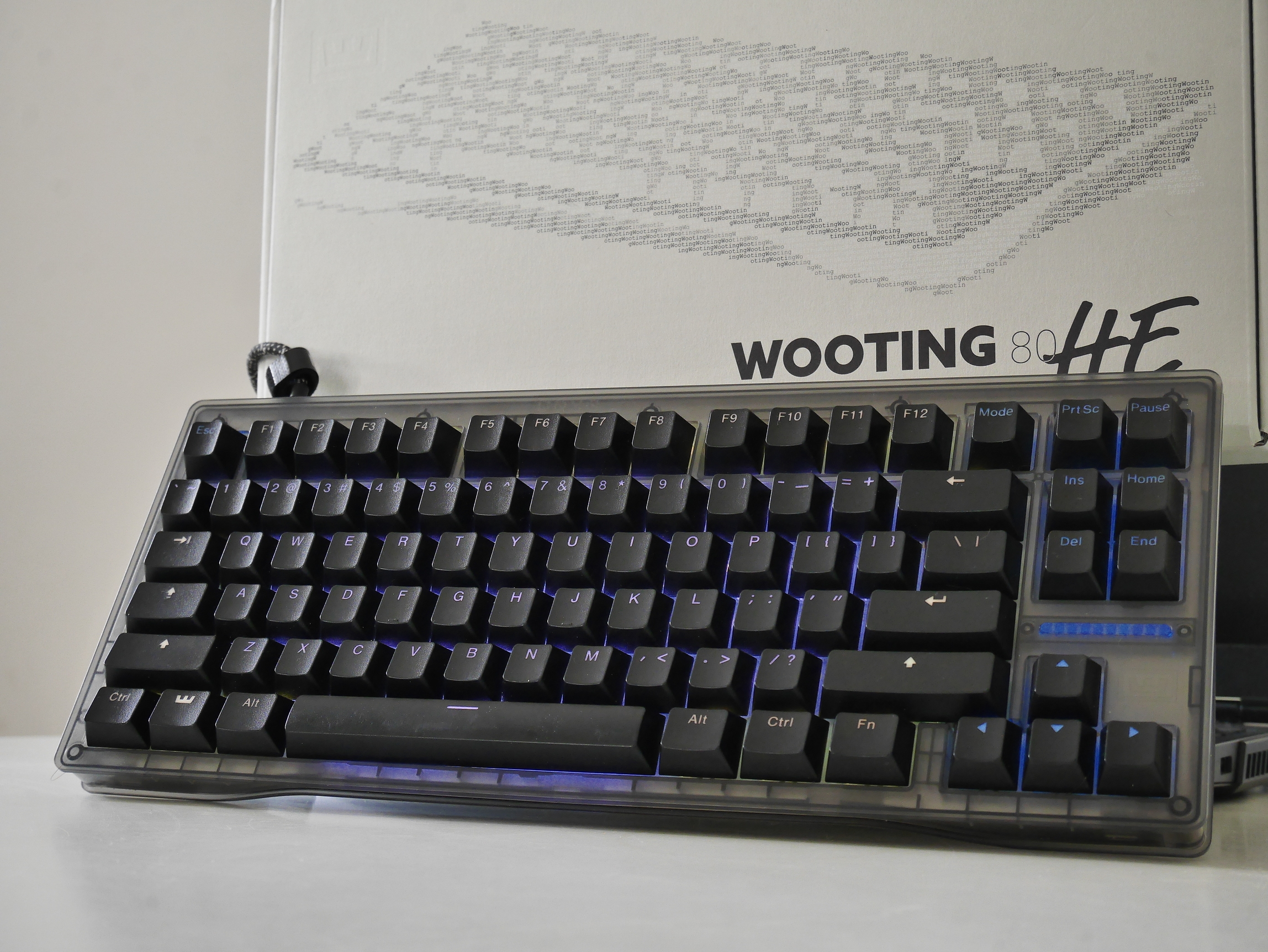 Revisión del Wooting 80HE: Teclado para juegos de efecto pasillo