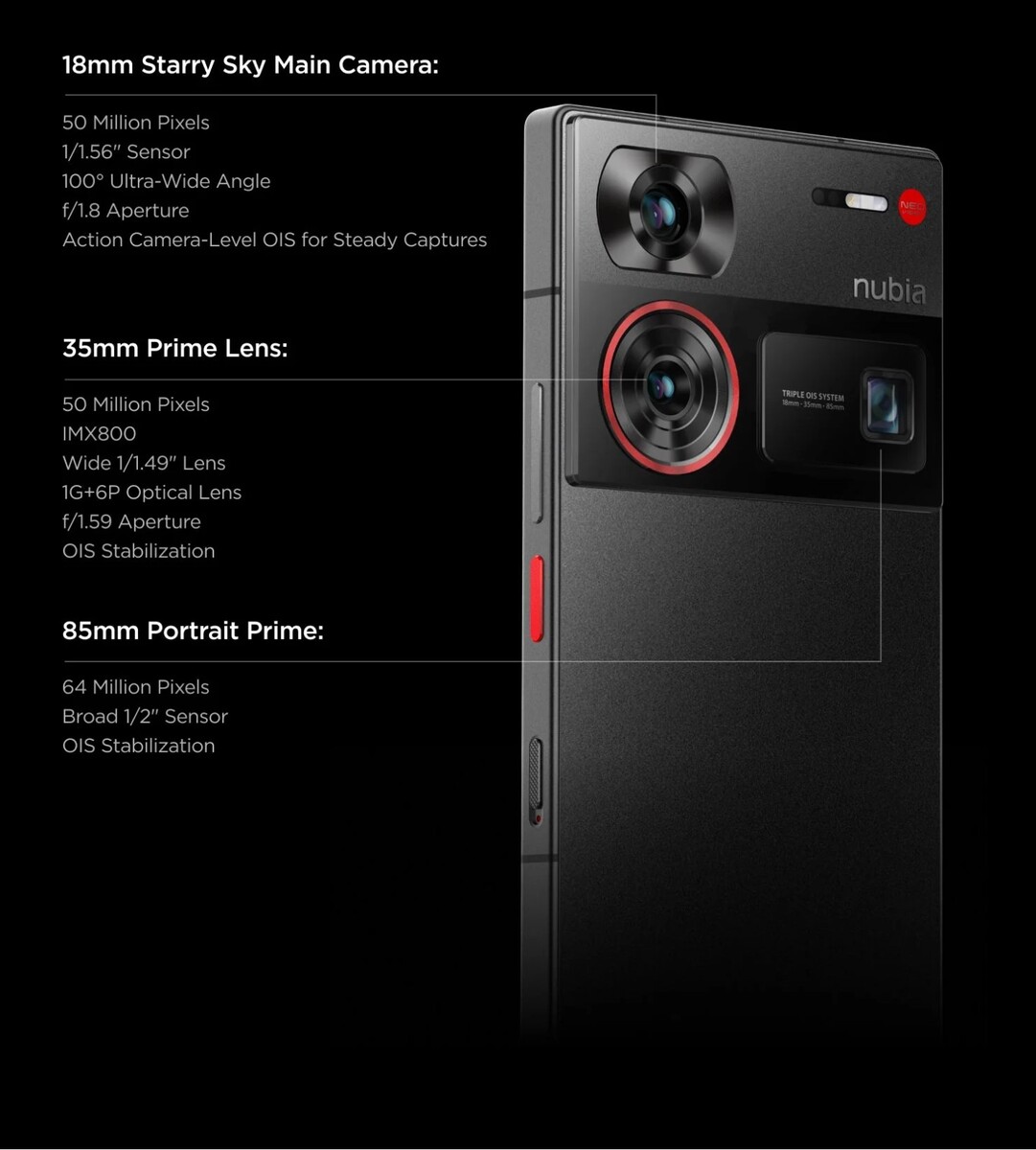 Nubia Z60 Ultra comparado con Apple iPhone 15 Pro ya que la compañía  confirma varias actualizaciones de hardware antes del lanzamiento -   News