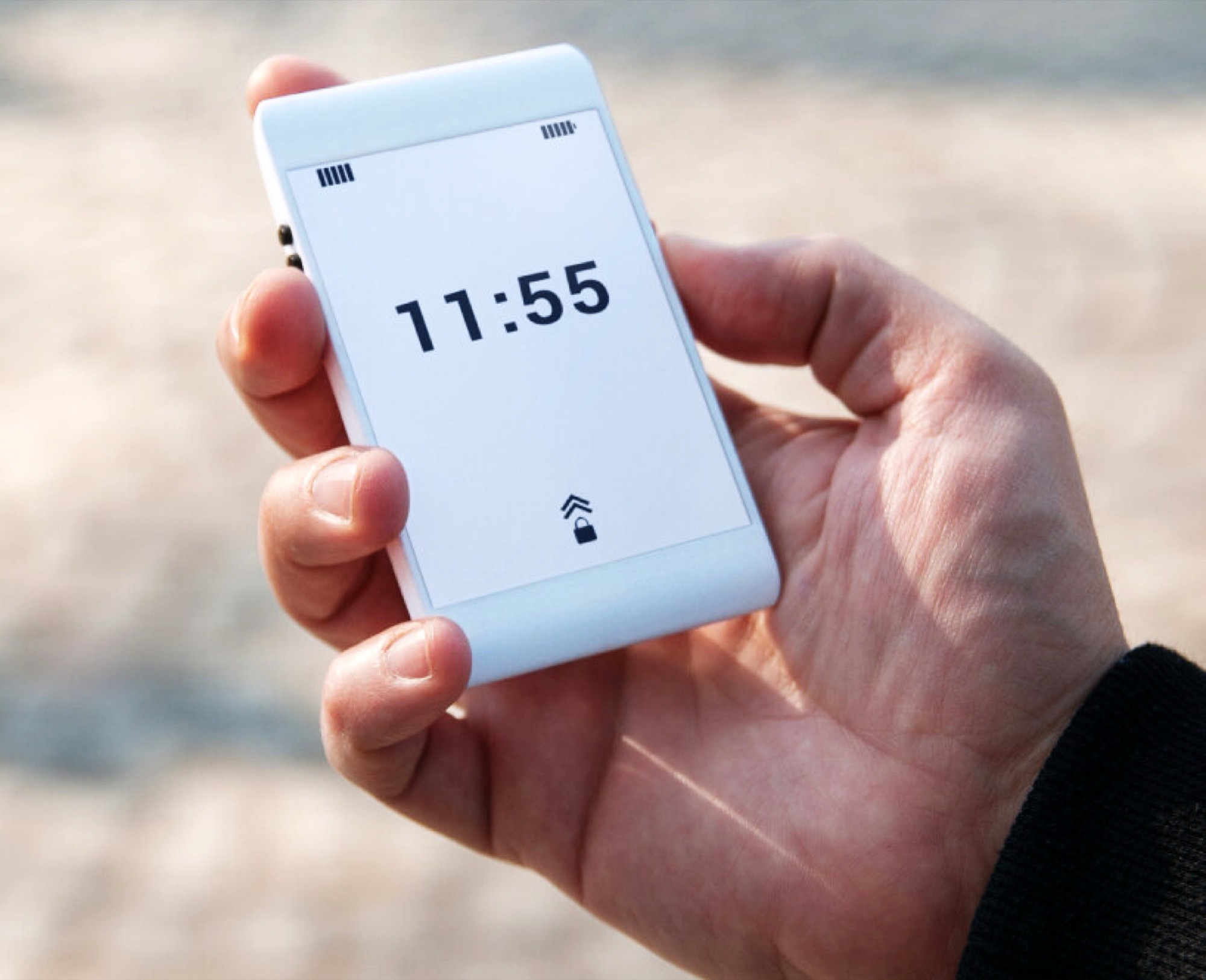 El concepto de smartphone Offone para minimalistas combina la pantalla ...