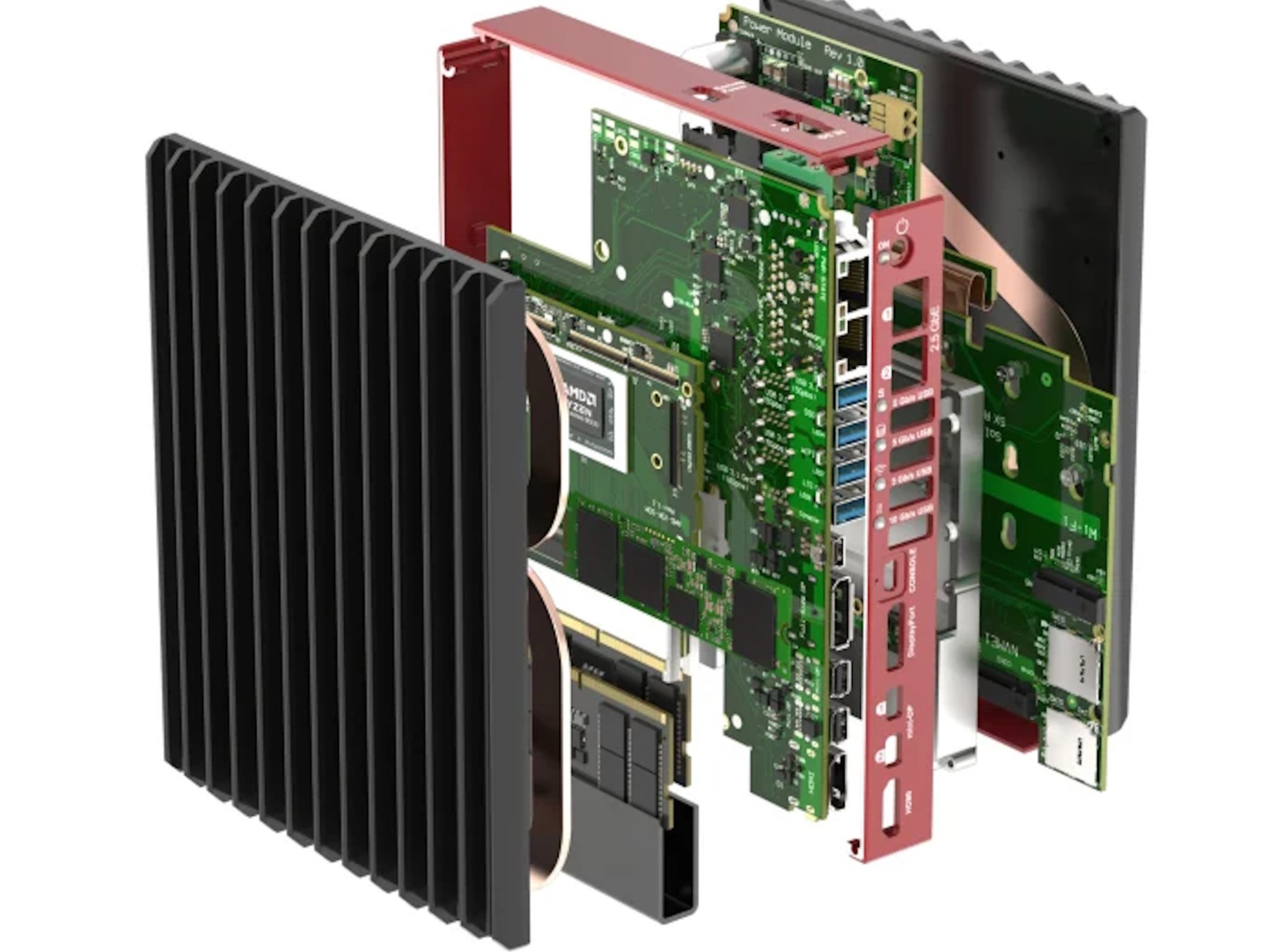 Bedrock R8000: PC compacta con refrigeración pasiva que promete un gran rendimiento de IA a altas temperaturas gracias a Ryzen 8000