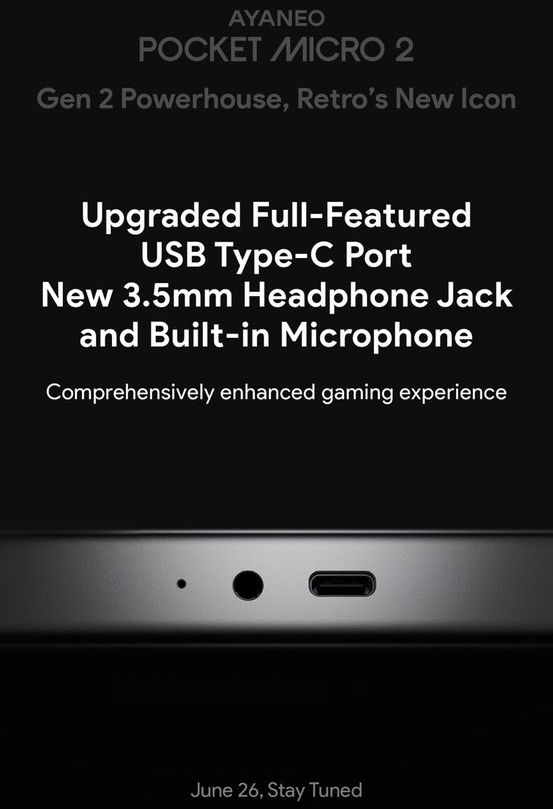 El Pocket Micro 2 contará con una toma de audio y un micrófono.