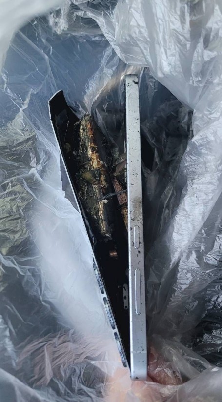 Samsung Galaxy S25 Plus quemado (Fuente de la imagen: foro de la comunidad Samsung de Chuizan)