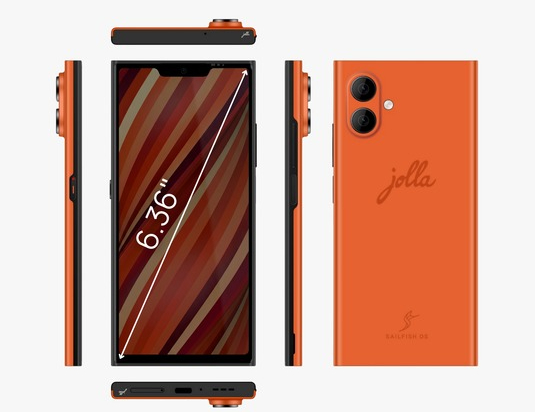 El Jolla Phone tendrá un interruptor de privacidad en el lado izquierdo. (Fuente de la imagen: Jolla)