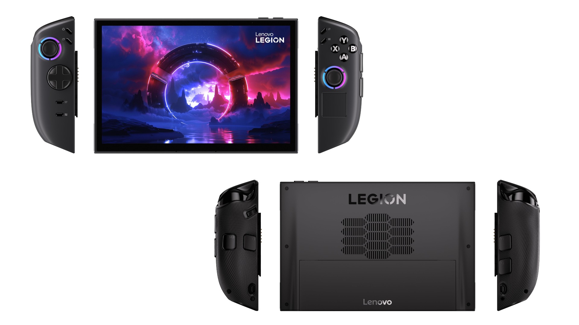 Impugnatura Ergonomica Stampata In 3D Per Legion Go 2 – Antiscivolo, Facile Da Montare E Rimuovere, Migliora Il Comfort Di Gioco