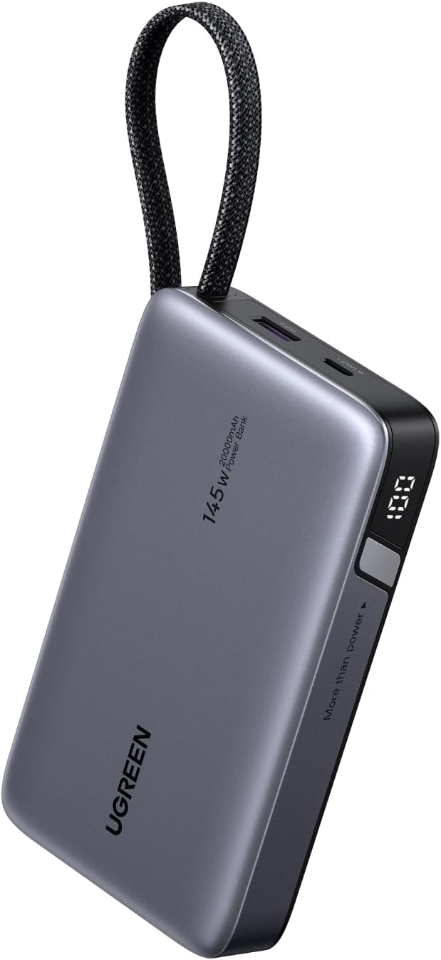 El Ugreen Nexode Power Bank 20.000 mAh 145W. (Fuente de la imagen: Ugreen)