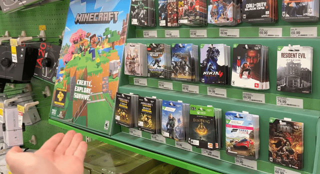 Según los usuarios de Reddit, la foto se tomó en una tienda Target de Estados Unidos.