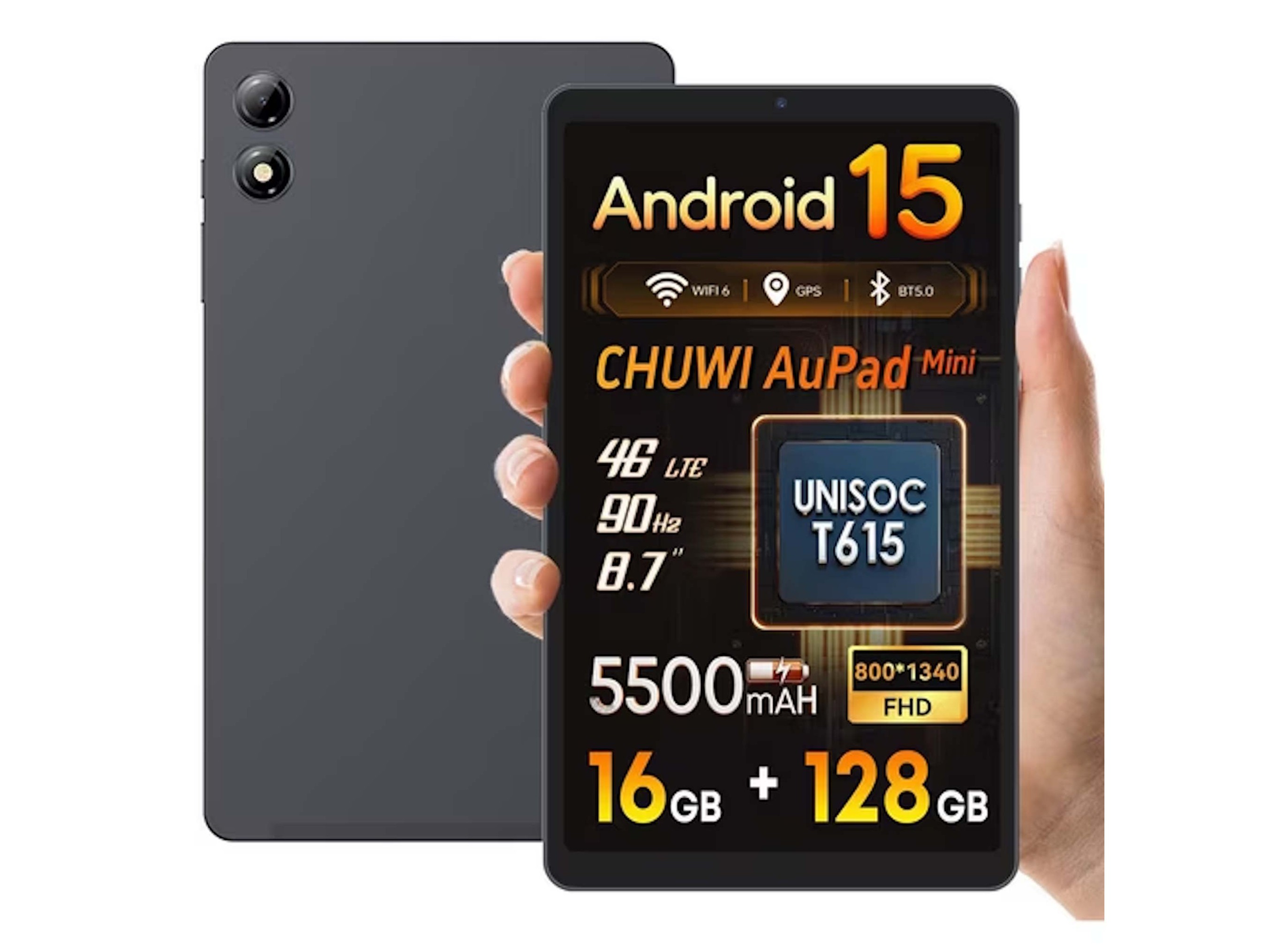 Chuwi AuPad Mini: tableta de 8 pulgadas con 4G LTE y GPS cuesta