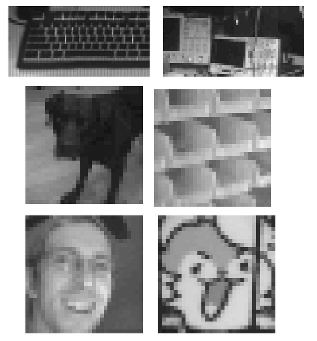 Algunas muestras de imágenes de la cámara DIY. (Fuente de la imagen: u/Dycus vía r/electronics)