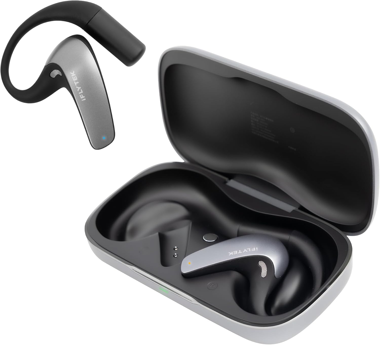 Los auriculares de traducción facilitan la traducción de las conversaciones.
