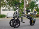 La Afreda S6 Pro es una e-bike de tres ruedas invertidas, cuya estructura da estabilidad a la pedelec. (Fuente de la imagen: Afreda)