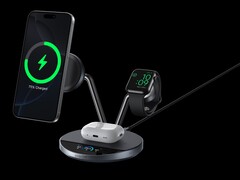 La estación de carga inalámbrica 3 en 1 Prime de Anker ofrece una potencia máxima de 35 W (Fuente de la imagen: Anker)