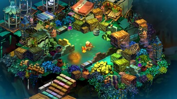 En la imagen: Una captura de pantalla del juego Bastion.