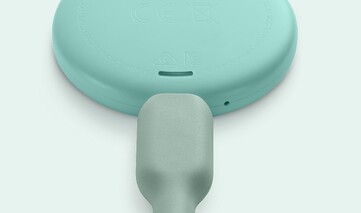 El Chipolo Loop se carga a través de un puerto USB-C. (Fuente de la imagen: Chipolo)
