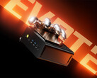 El GMKtec Evo-T2 tiene un precio de lanzamiento superior al del Evo-X2, pero actualmente es más barato. En la imagen: imagen promocional que muestra una parte del mini PC.