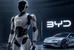 Oficial: el robot con IA «BYD Xiao Di» compite contra robots con IA como el «Tesla Optimus», el «Xpeng Iron» y el «Chery Aimoga» (imagen de archivo).