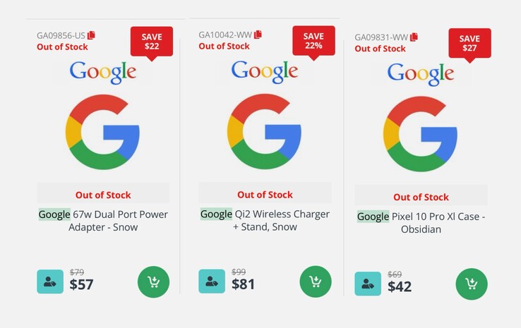 Una tienda en línea canadiense ya ha listado accesorios para el Google Pixel 10. (Fuente de la imagen: DirectDial)