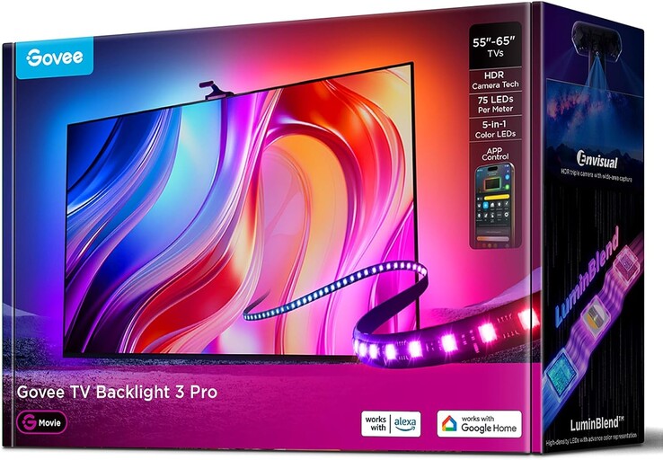 El Govee TV Backlight 3 Pro. (Fuente de la imagen: Govee)