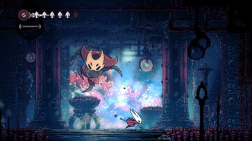 Enemigos de Hollow Knight Silksong (Fuente de la imagen: Steam)