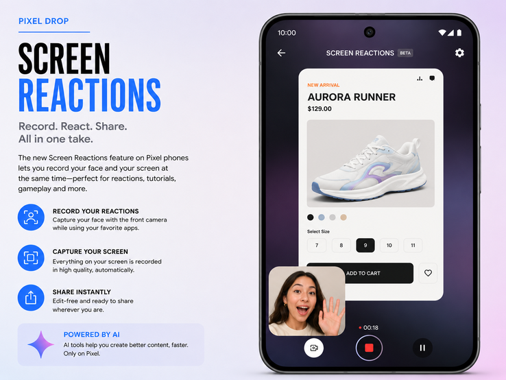 «Screen Reactions» es la estrella del programa.