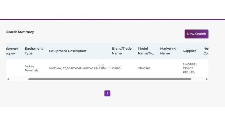 El Find N6 listado en IMDA. (Fuente de la imagen: TheTechOutlook)