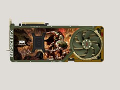 La ROG Astral GeForce RTX 5080 Doom Edition está disponible para pre-pedido en la tienda de Bethesda. (Fuente de la imagen: Asus/Bethesda)