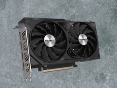 Es posible que veamos algunas tarjetas RTX 5060 Ti compactas con sólo dos ventiladores como la Gigabyte Windforce RTX 4060 Ti de la imagen. (Fuente de la imagen: Gigabyte, Unsplash, editado)
