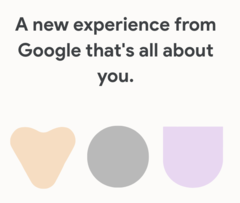 Android 12 se reduce a &quot;una nueva experiencia&quot; en la página de producto del Pixel 6. (Imagen: Google)