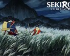 Una captura de pantalla del tráiler «La batalla de los campos de hierba plateada» de Sekiro: No Defeat