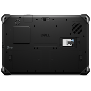 El Dell Pro Rugged 12 (atrás). (Fuente de la imagen: Dell)